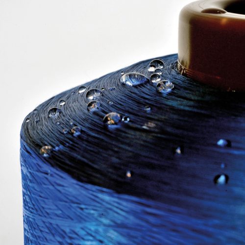 water repellant yarn coil